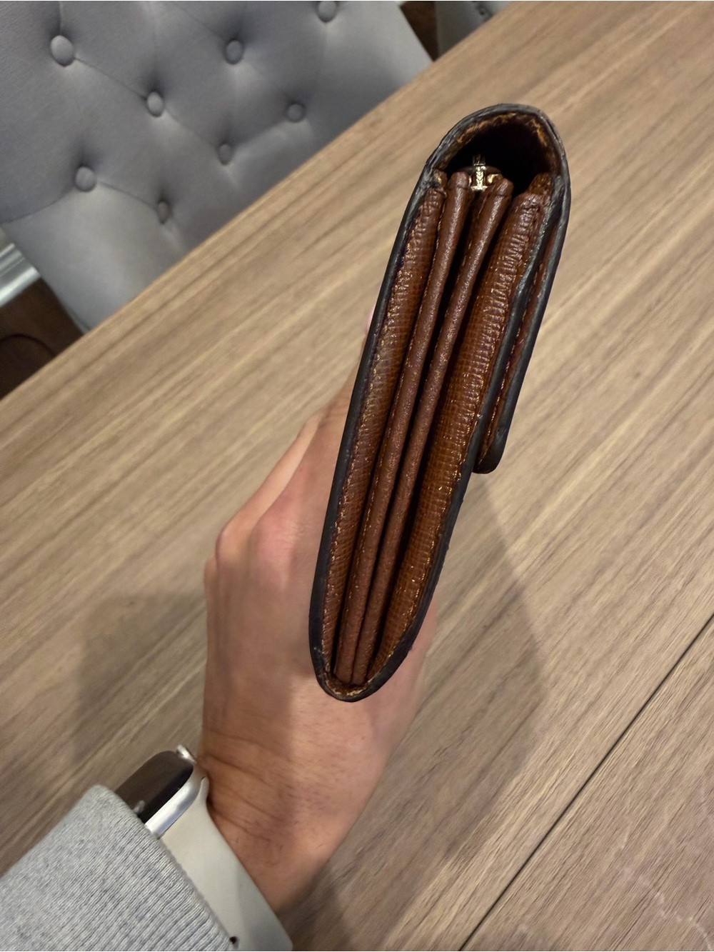 Louis Vuitton Monogram Brown Continental Wallet - Picture 3 of 11